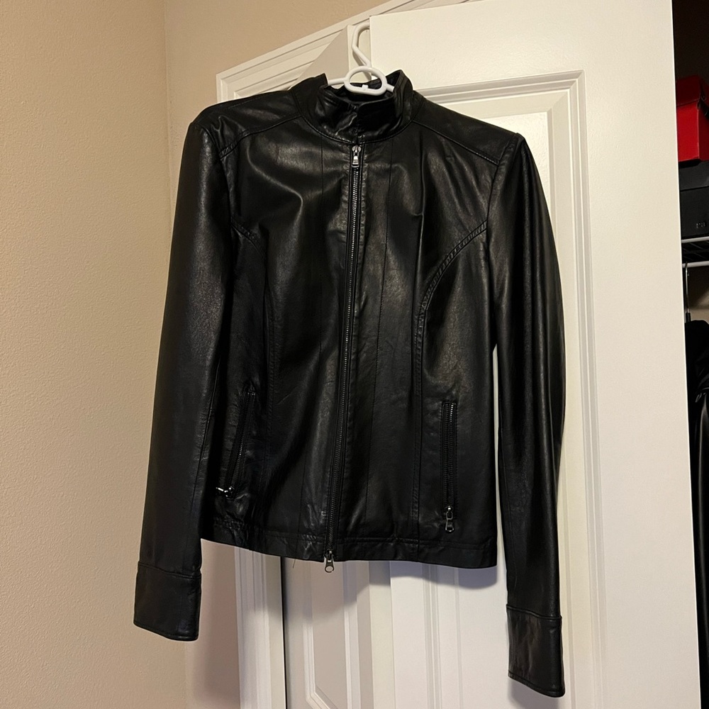 KENNETH COLE Leather Jacket